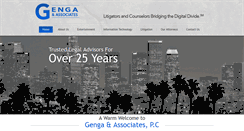 Desktop Screenshot of gengalaw.com